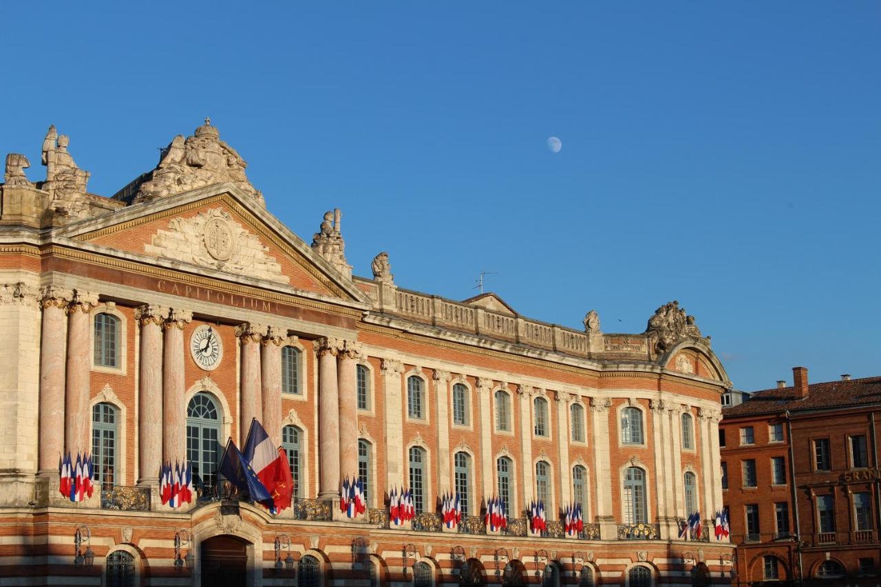 Blagnac : Appartement T2 Avec Jardin, Parking Et Climatisation Екстер'єр фото